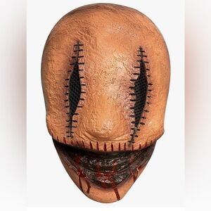 Zombie Scary Smiley Killer Mask, Creepy Alien Mask Halloween Costume Latex
